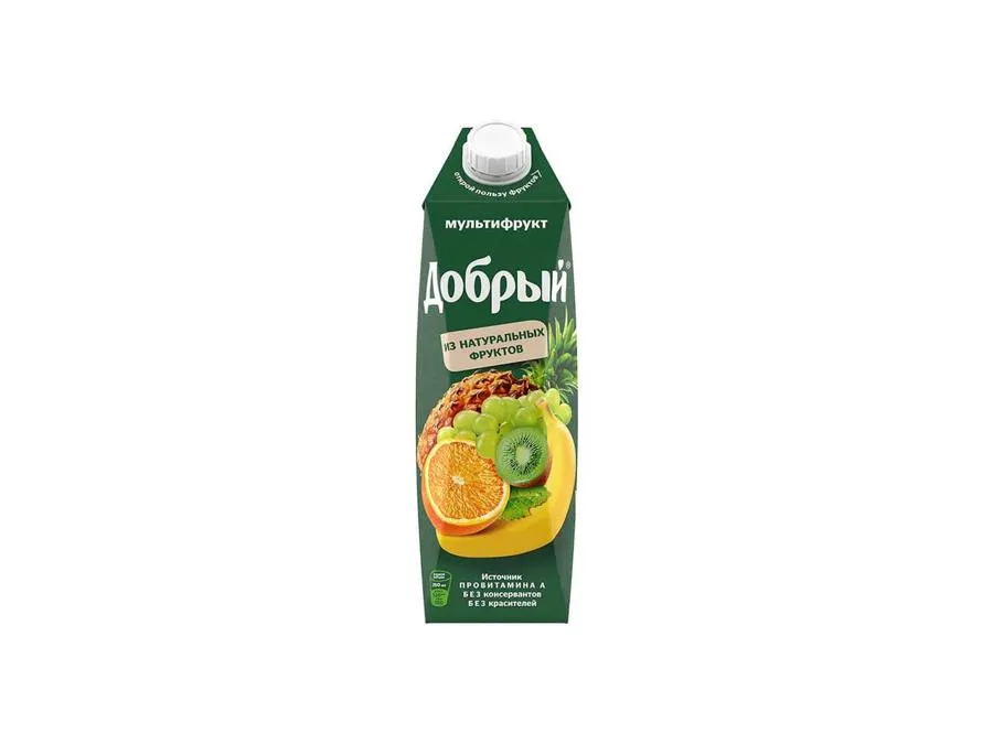 Сок Добрый Мультифрукт 1л